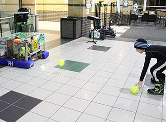 Playing ball with the Bot